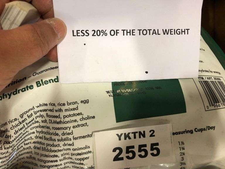 KIRKLAND SIGNATURE ADULT FORMULA LAMB, RICE AND VEGETABLE DOG FOOD 40
