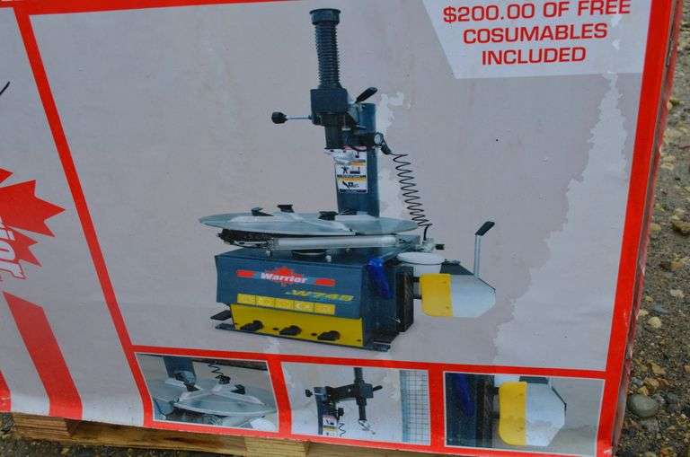 Heavy Duty 1.5HP Swing Arm Tire Changer Yorkton Auction Centre