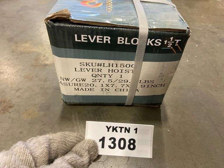 3000 LBS HEAVY DUTY COME ALONG CHAIN RATCHET HOIST Yorkton Auction Centre