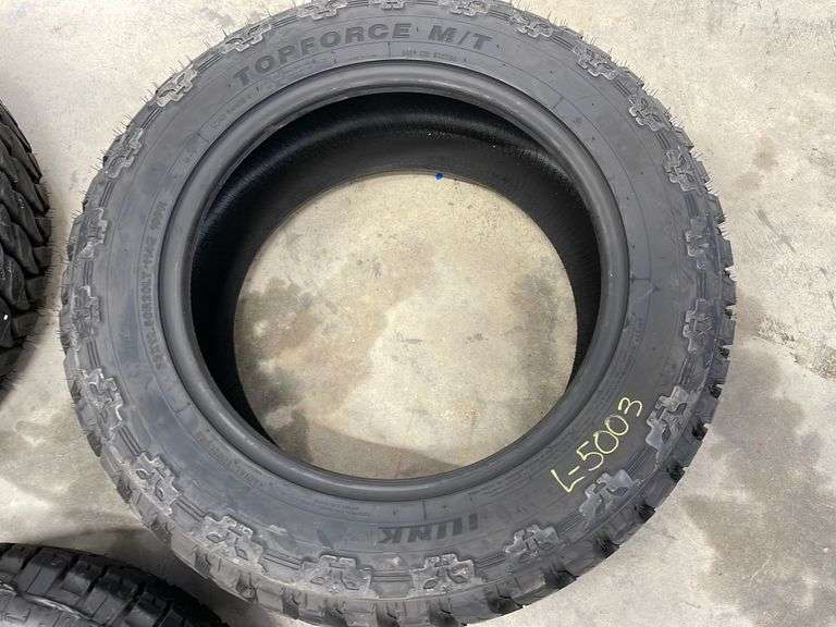 1 33x12.50R20LT Tire Yorkton Auction Centre