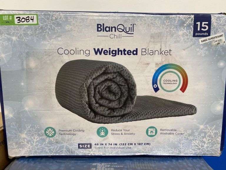 BlanQuil Cooling Weighted Blanket Yorkton Auction Centre