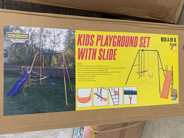 Kids Playground Set W/ Slide Yorkton Auction Centre