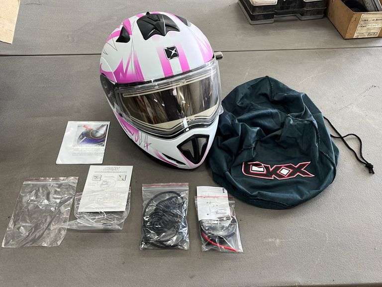 Snowmobile Helmet Yorkton Auction Centre