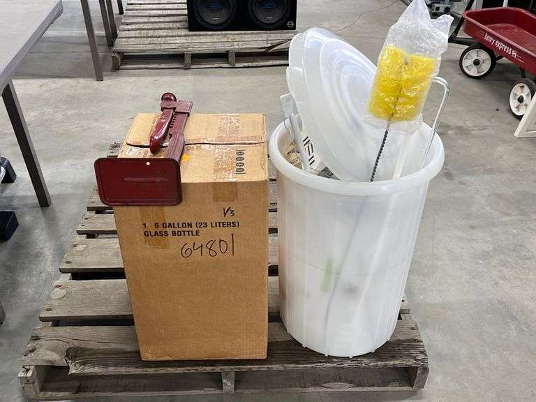Wine Making Kit (Filter Machine / Carboys) Yorkton Auction Centre