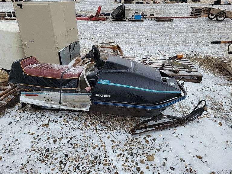 1985 Polaris Snowmobile Not Running Yorkton Auction Centre