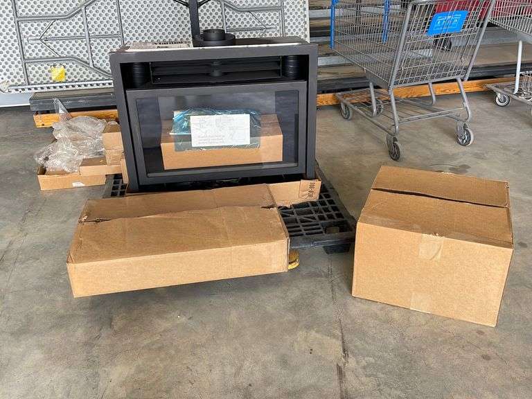 Regency Zero Clearance Direct Vent Gas Fireplace Yorkton Auction Centre
