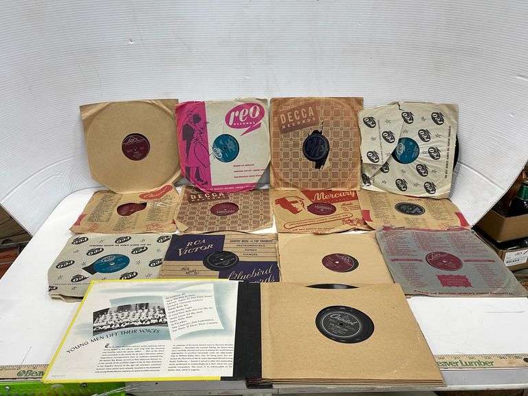 78 RPM Records 3 Fats Domino & Others Yorkton Auction Centre