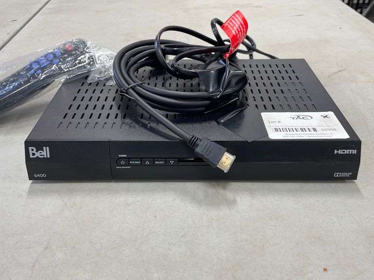 Bell Express Vu 6400 Satellite Receiver High Def , 1 Remote working