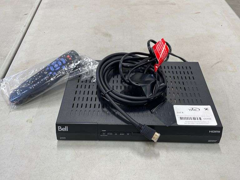 Bell Express Vu 6400 Satellite Receiver High Def , 1 Remote working