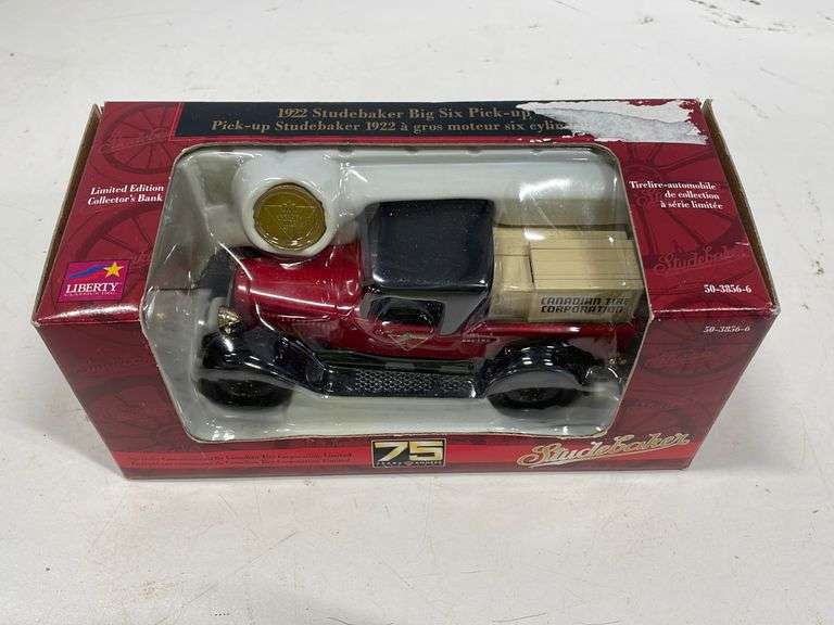1922 Studebaker Big Six Pick Up Die Cast "Canadian Tire 75 Years