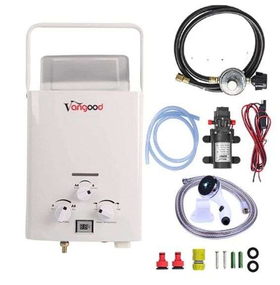 6L PORTABLE TANKLESS HOT WATER HEATER KIT Yorkton Auction Centre