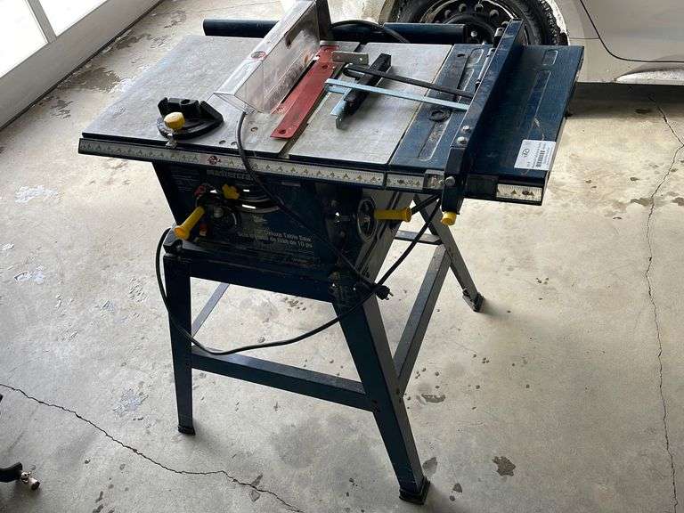 Mastercraft Table Saw W/ Guides Yorkton Auction Centre