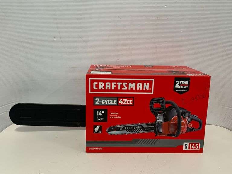 Craftsman Cordless Chainsaw Yorkton Auction Centre