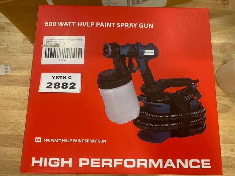 BLUE VIPER 600 WATT HVLP PAINT SPRAY GUN Yorkton Auction Centre