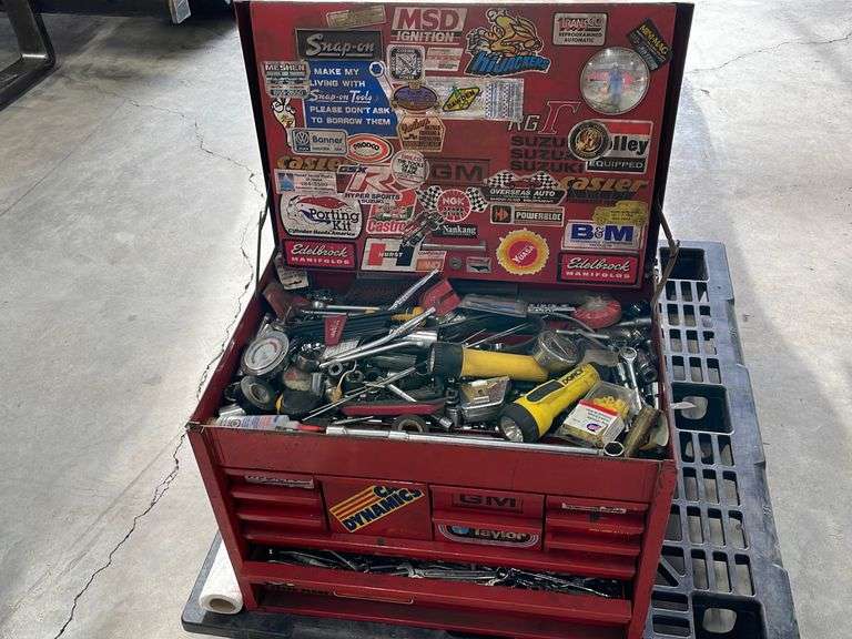 SnapOn Tool Box W/ Tools Inside Yorkton Auction Centre