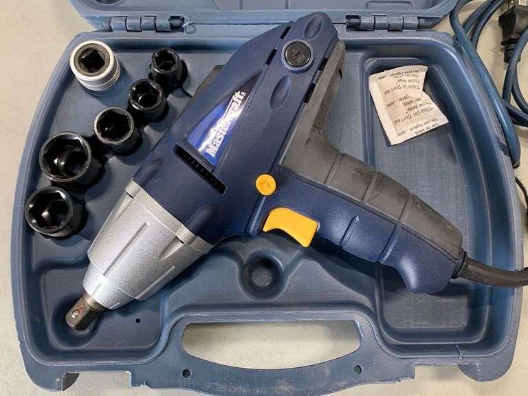 Mastercraft Corded Impact Wrench Kit Yorkton Auction Centre