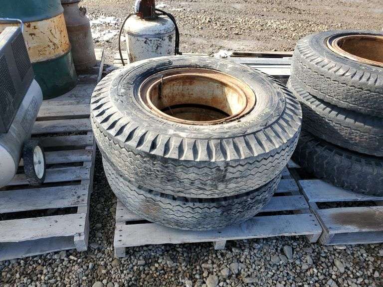 2 10.00 20 Tires Yorkton Auction Centre