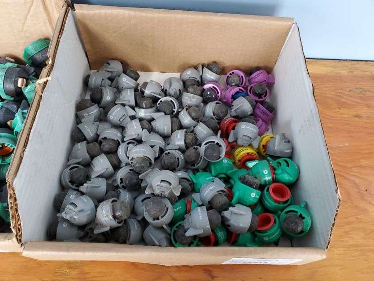 Box Of John Deere Sprayer Nozzles Yorkton Auction Centre