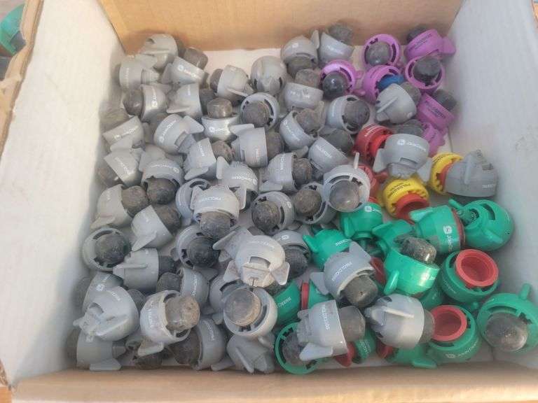 Box Of John Deere Sprayer Nozzles Yorkton Auction Centre