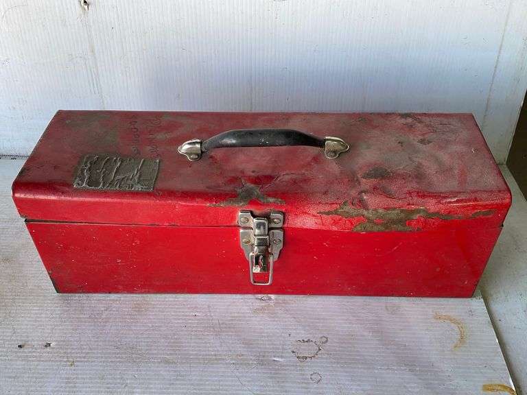 Tool Box w/ Plumbing Supplies Yorkton Auction Centre