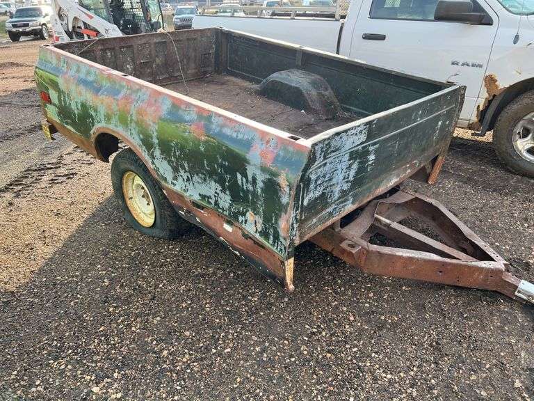 Home built truck box trailer NO Serial Number Yorkton Auction Centre