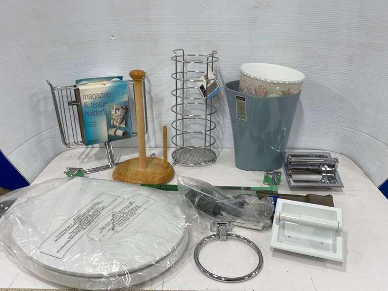 Box Of Assorted Bathroom Fixtures Yorkton Auction Centre