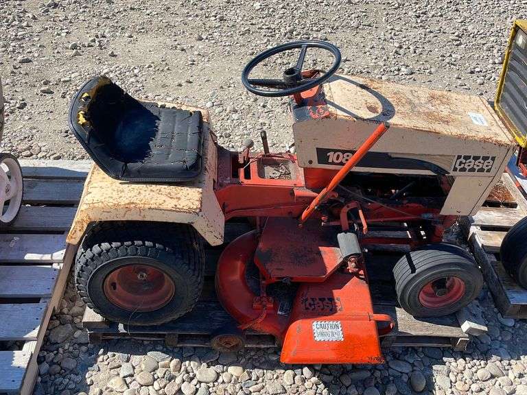 Case Garden Tractor For Parts Yorkton Auction Centre