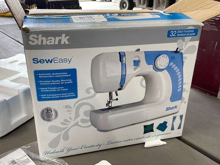 Shark Sewing Machine Yorkton Auction Centre