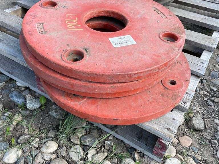 (4) Wheel Weights Yorkton Auction Centre
