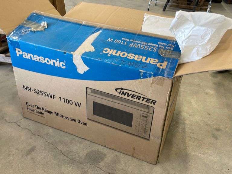 Panasonic Over The Range Microwave Oven 1100W Yorkton Auction Centre