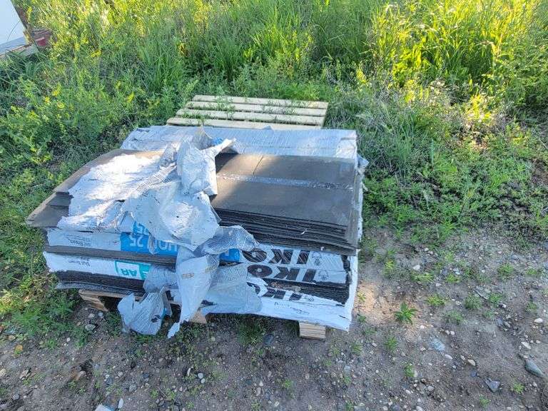 Pallet of Shingles Yorkton Auction Centre