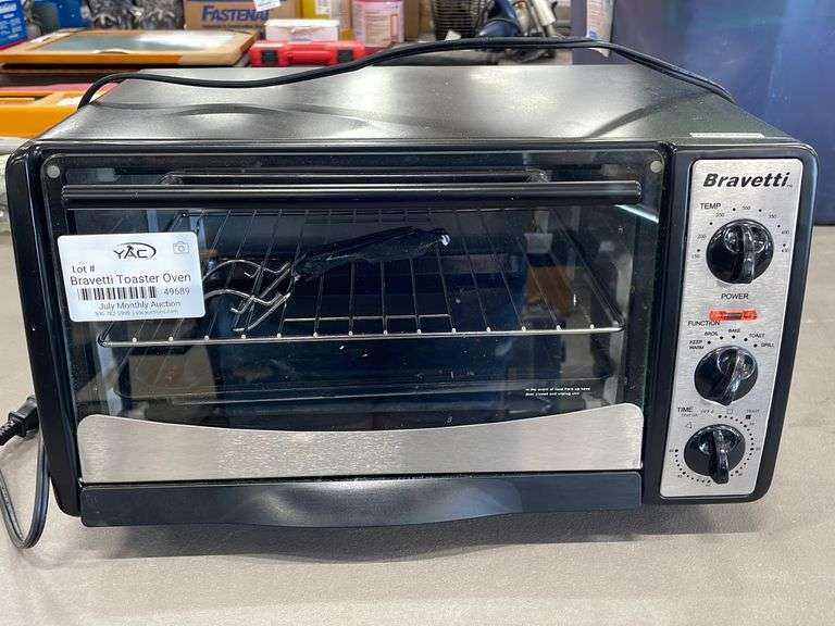 Bravetti Toaster Oven Yorkton Auction Centre