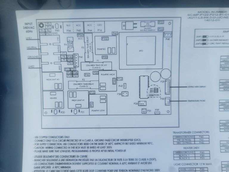 Hot tub Power Source Yorkton Auction Centre
