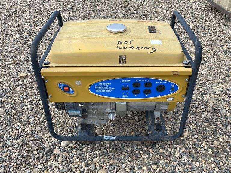 Power Fist Generator ( Not Working ) Yorkton Auction Centre