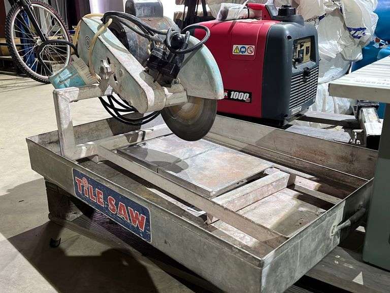 Target Tile Saw Yorkton Auction Centre
