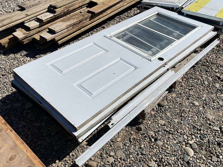 3 Exterior Doors Yorkton Auction Centre