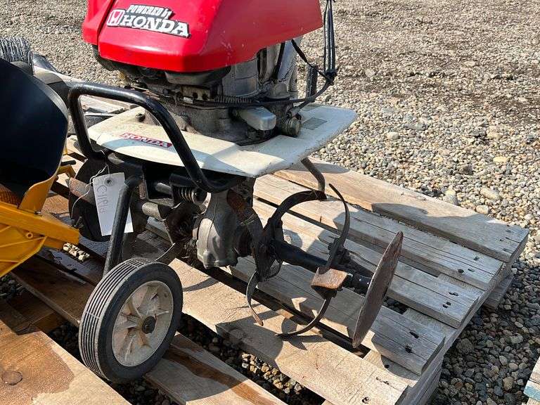 Honda Rototiller 5HP Working Yorkton Auction Centre