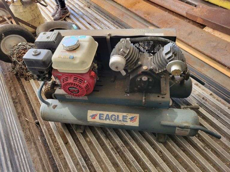 Eagle Air Compressor Untested Yorkton Auction Centre