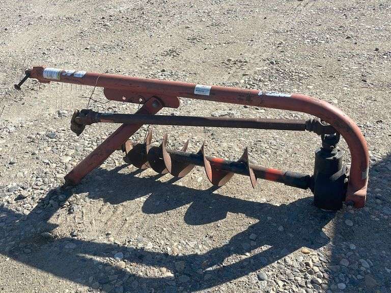 3 Pt Hitch Post Hole Digger Yorkton Auction Centre