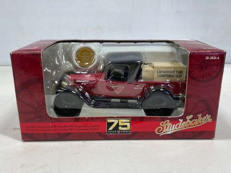 1922 Studebaker Big Six Pick Up Die Cast "Canadian Tire 75 Years