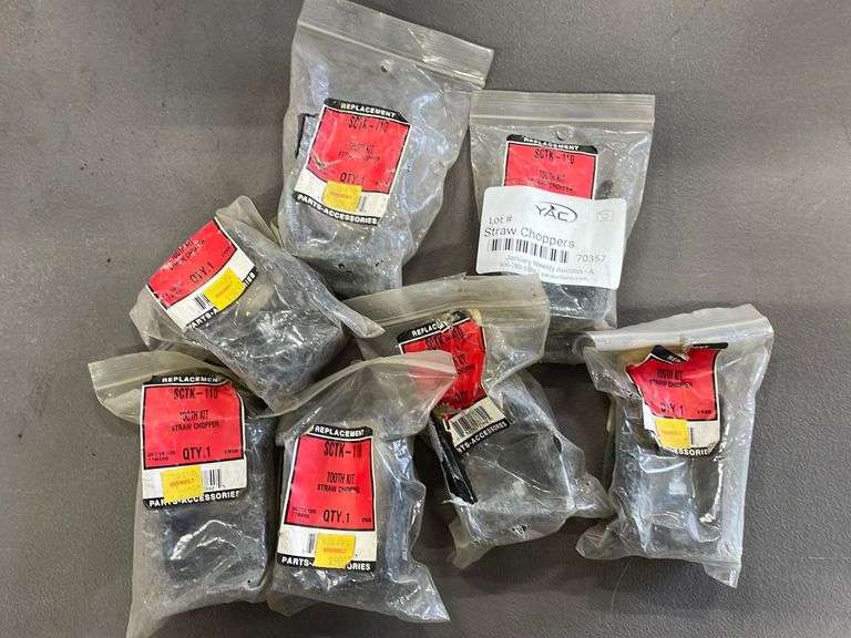 Straw Chopper Teeth Yorkton Auction Centre