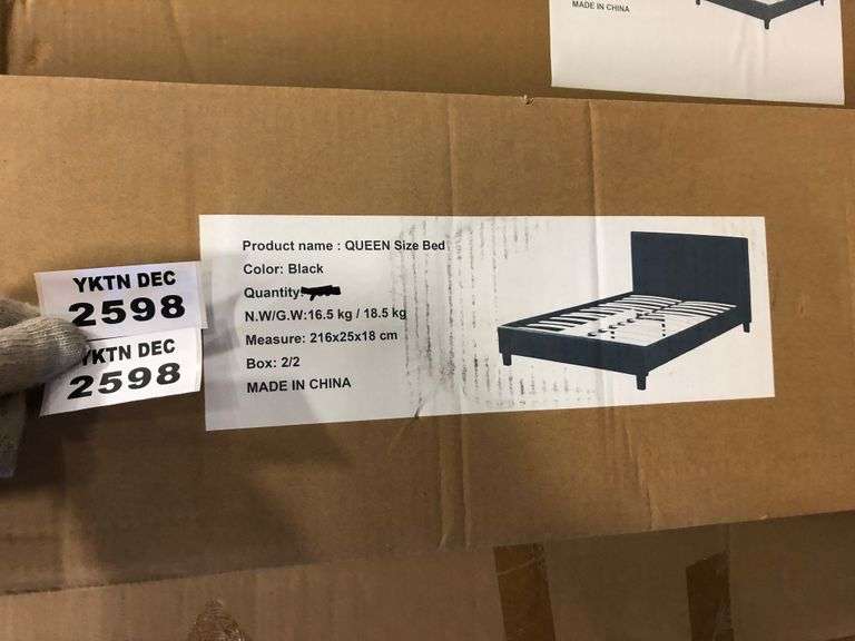 QUEEN SIZE BED Yorkton Auction Centre