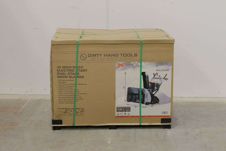 Snow Blower Gas 30" TMGGSB30 Yorkton Auction Centre