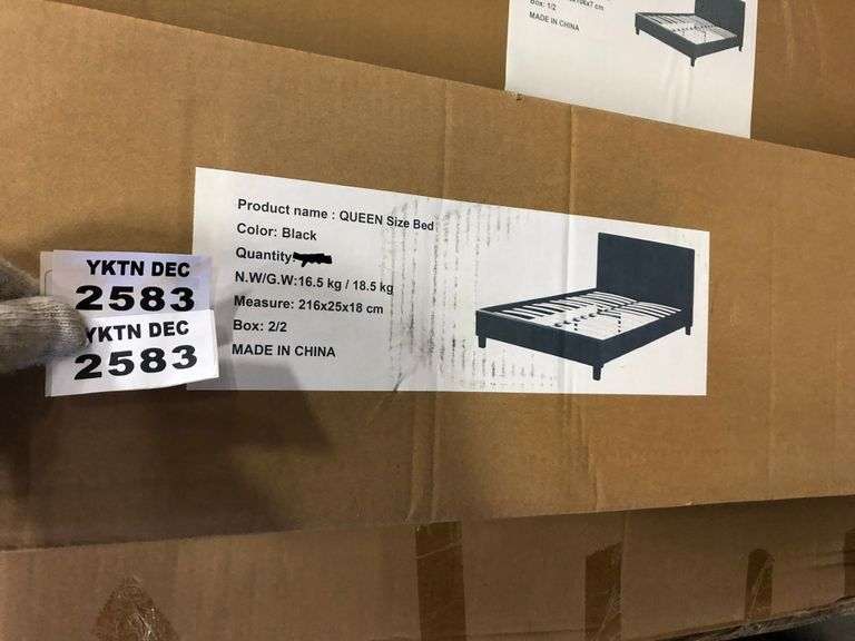 QUEEN SIZE BED Yorkton Auction Centre