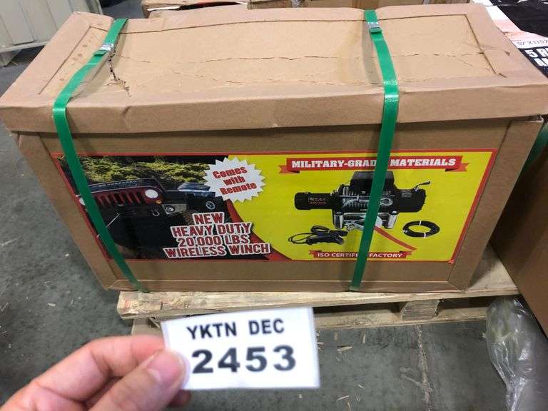 MILITARY GRADE MATERIALS HEAVY DUTY 20,000 LBS WIRELESS WICH Yorkton