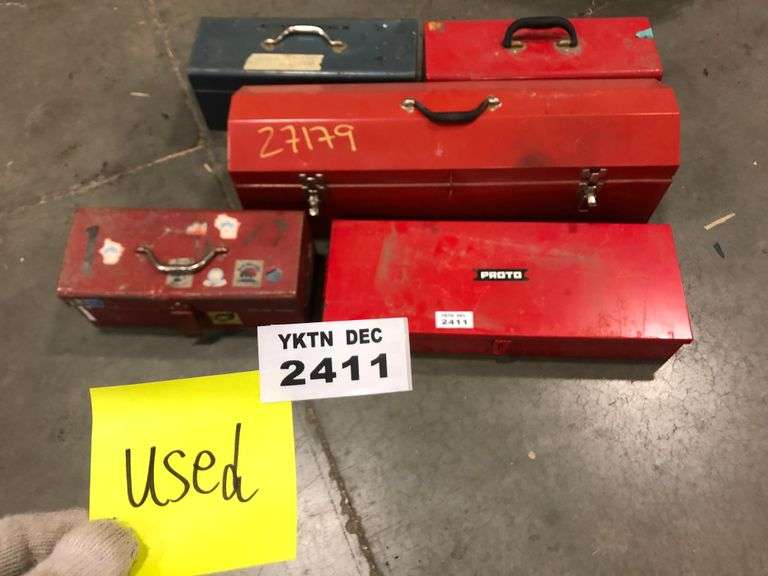 5PCS USED TOOL BOX Yorkton Auction Centre
