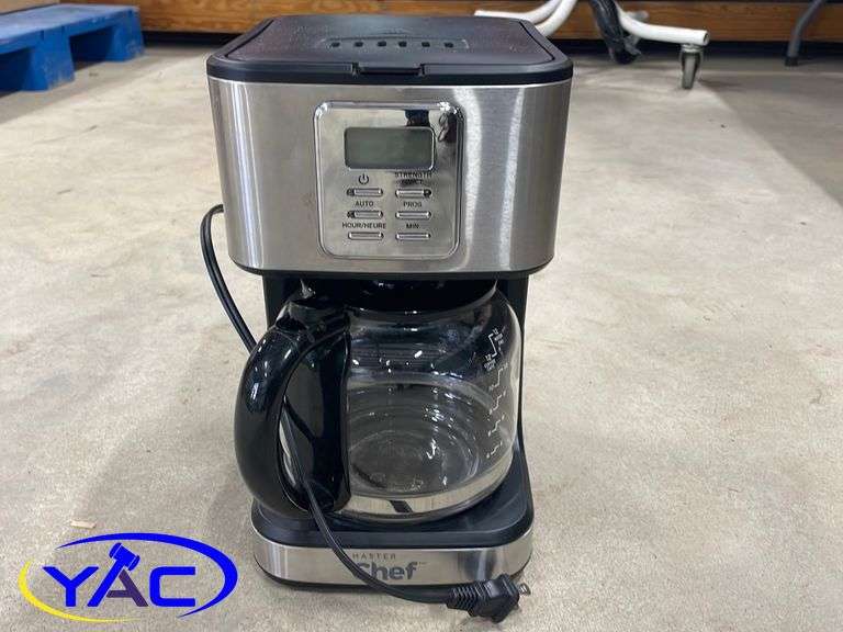 Master Chef Coffee Maker Yorkton Auction Centre