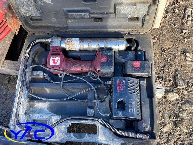 Alemite Electric Grease Gun Yorkton Auction Centre