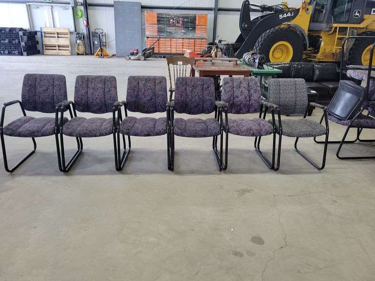 6 Office Chairs Yorkton Auction Centre