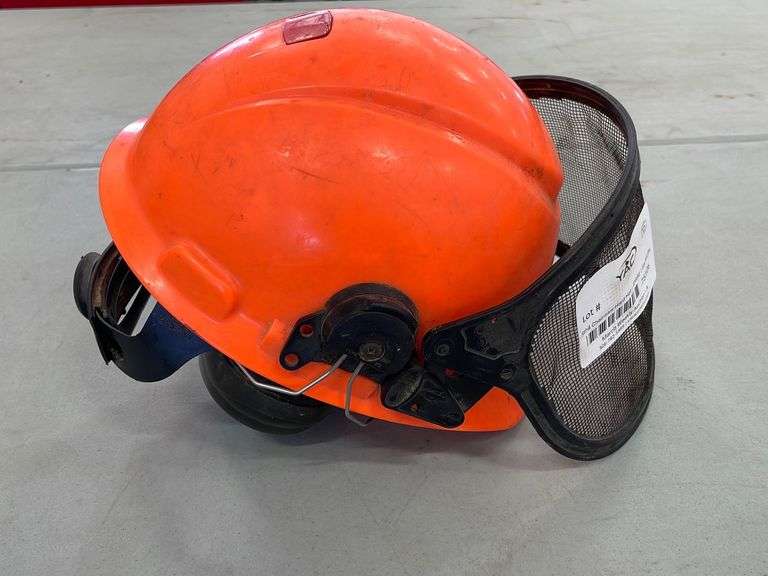 Sthil Chainsaw Hard Hat / Shield / Ear Muffs Yorkton Auction Centre